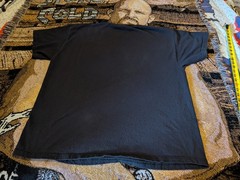 VTG Y2K Delta Pro Weight Tribal Skull Shirt XL Rare Streetwear Tough Grunge