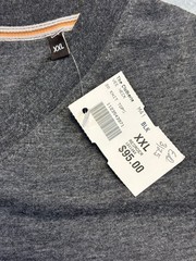 $95 New LEFT COAST TEE SHIRT Cotton Polyester Men’s 2XL XXL Charcoal V-NECK