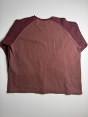 John Ashford Men’s Size Large Long Sleeve Raglan Thermal Shirt