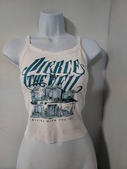 Pierce the Veil misadventures tank top pierce the veil Crop Top Ptv Shirt Collid