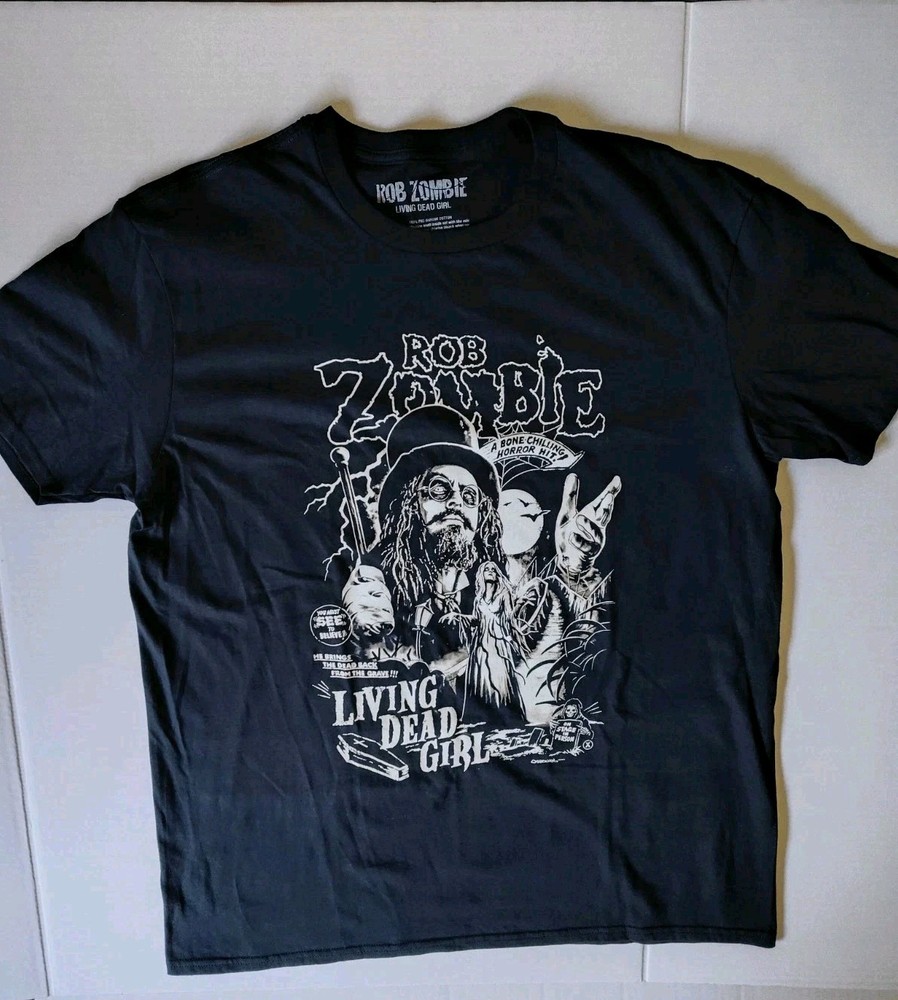 Rob Zombie Shirt- Living Dead Girl Officially Licensed Fright Rags Sold Out Rare