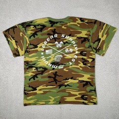 RothCO Shirt Mens XL Green Camo Graphic Tee Hunting Casual Preppy Logo