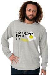 Relationship Brunch Couple Matching Love Gift Long Sleeve Tshirt for Men or Wome