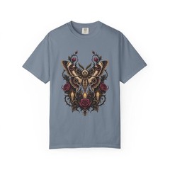 Gothic Moth Oracle Tattoo T-Shirt Graphic