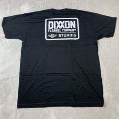 Dixxon Flannel Co Sturgis Badge T Shirt Mens 2XL Black Short Sleeve Biker