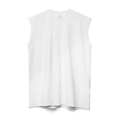 Mens Cotton Sleeveless T Shirt Tank Solid Blank Hot Summer Gym Cool Comfort US