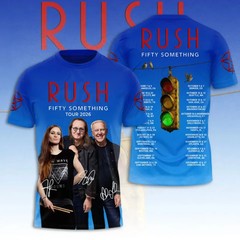 Rush Tour 2026 3D Shirt
