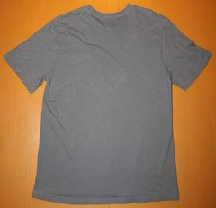 Wrangler Mens XLT 46-48 Cotton Workwear T-Shirt Pocket Logo Dark Gray Crew Neck