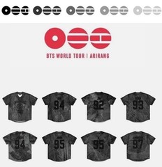 Official BTS Arirang Tour Member Jersey SUGA Size M/L Limited Exclusive Merch