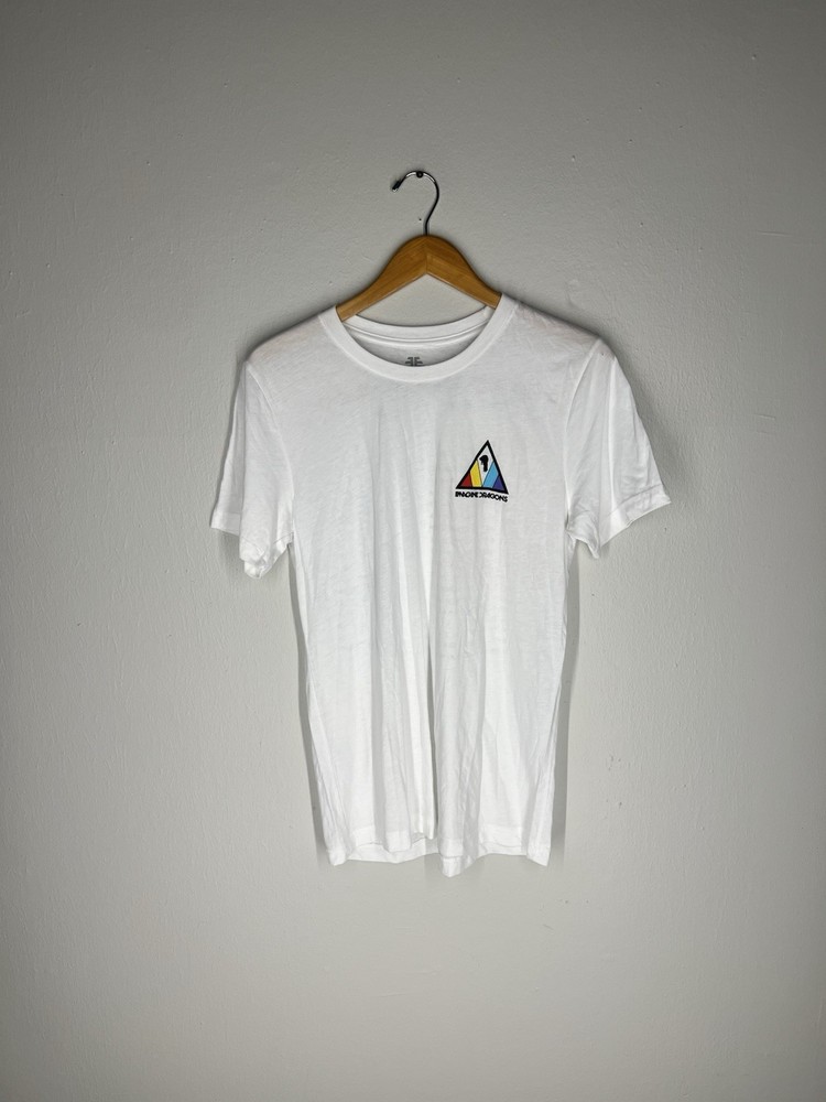 Imagine Dragons Evolve Tour 2018 Vintage T-Shirt Medium – White Concert Tee