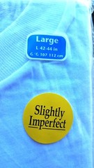Vintage Fruit of the Loom Pocket T-Shirt large, slightly imperfect, WHITE