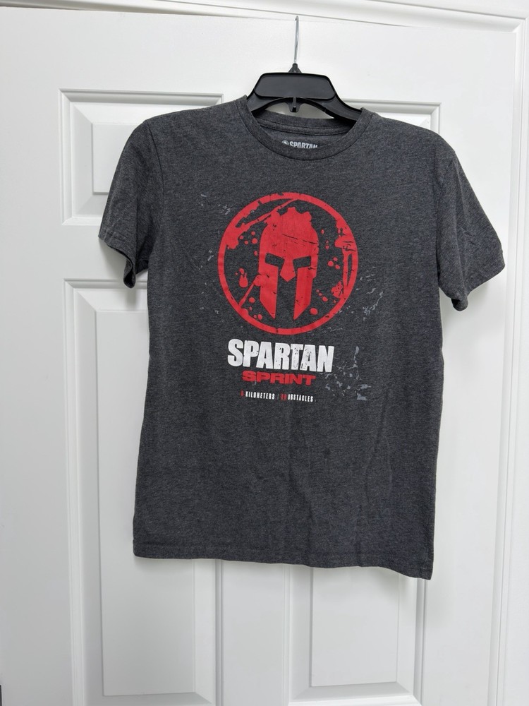 Spartan Race 2025 SUPER 10K 25 Obstacles Finisher T Shirt Original NEW Size S