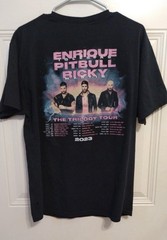 Ricky Martin Pitbull Enrique Iglesias Trilogy Tour Shirt Large 2023 Concert BG3