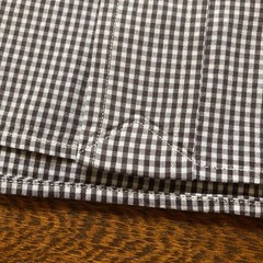 Ralph Lauren Blake Gingham Check Long Sleeve Shirt Brown/White M For 14Y+ Japan
