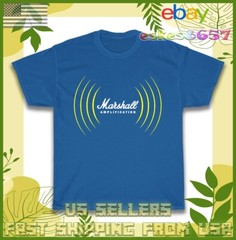 Marshall Amplification Logo Men’s T-Shirt American Style T Shirt