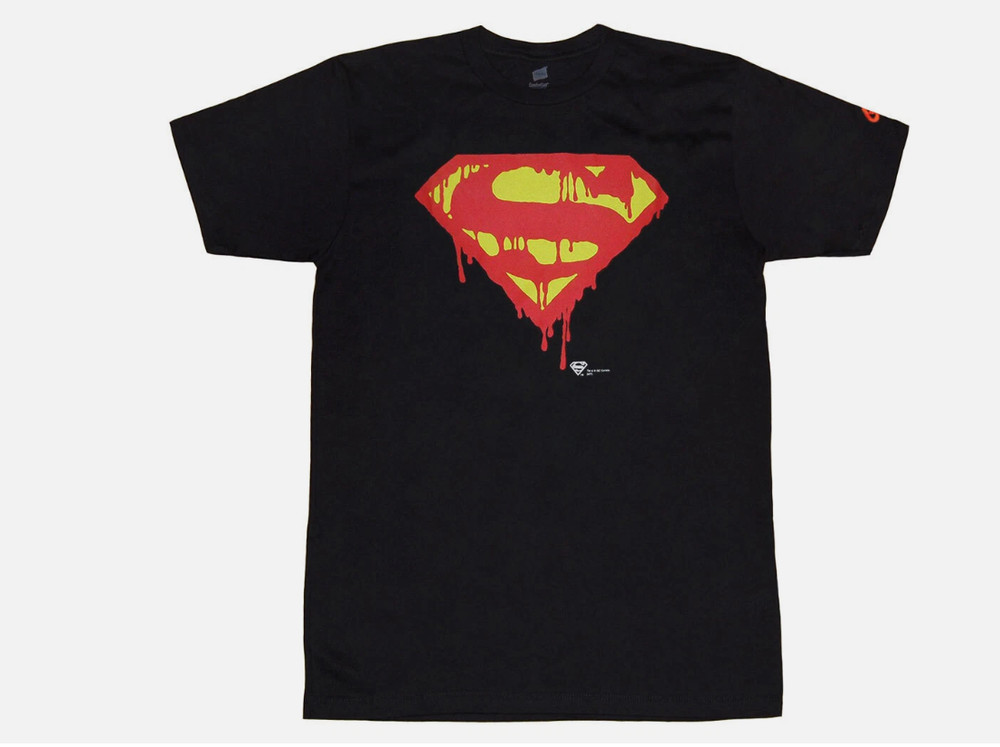 Blood Superman Symbol T-Shirt-Hot Item