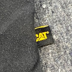 Caterpillar CAT Logo TShirt Sz XL Mens Black Gorpcore Workwear Graphic Tee