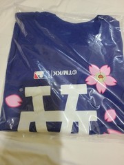 Nike Takashi Murakami MLB World Tour Tokyo Series Dodgers Shirt Size L Authentic