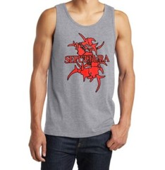 Sepultura Metal Group Men’s Tank Top (Multiple Variations)