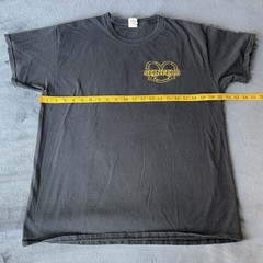 Seinfeld New York Crew Short Sleeve Black Logo T-Shirt Large