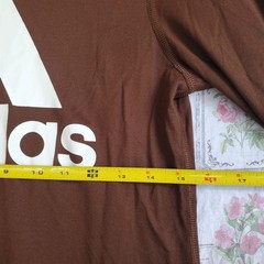NWT Adidas Men’s Creator Tee Long Sleeve Brown Shirt Training Performance Size S