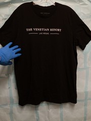 THE VENETIAN RESORT LAS VEGASUnisex T Shirt; BLACK ; XL; PreOwnd & V Good Cond