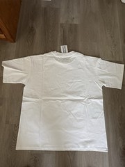 Satoshi Nakamoto Graphic Logo Men’s T-Shirt White Cotton Crew Neck L