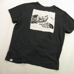 North Face Shirt Mens Large Black Short Sleeve Crew Neck Lightweight Casual