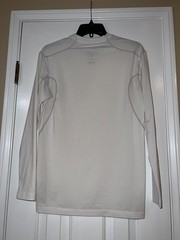 Nike Pro Combat Dri-Fit Men’s Size XL White Compression Training Gym Long Sleeve