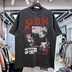 GBH – Montage Poster Reprint Black T shirt Heavy Cotton Tee Vtg S-5XL