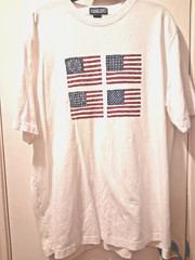 Lands’ End Flag T-Shirt Large SS 42-44