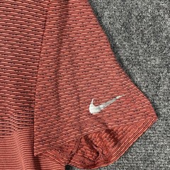 Nike Dri Fit ADV T Shirt Mens Large Red Preshrunk Vented Gym Workout Running
