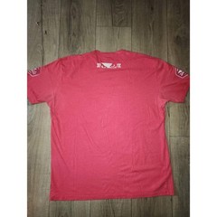 Bad Boy Pro Series MMA T Shirt Mens 2XL Red Heather Eyes Logo Short Sleeve UFC