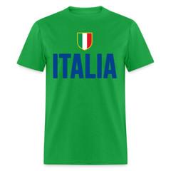 Italia Pride Italian Roots Themed Gift Italy Flag Theme T-Shirt