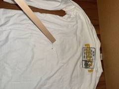 Vintage AND1 White Long Sleeve Trash Talk Basketball T-Shirt M