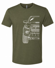 16-23 Tacoma Outline T Shirts Tee TRD Unisex Adult Pro Parody Next Level