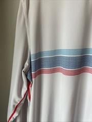 Gerry Mens XXL Long Sleeve Sun UV Protection T-Shirt White Base Layer Outdoor