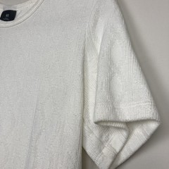 H&M Mens Slim-Fit Textured T-Shirt Size Small