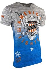 American Fighter Men’s T-shirt VANDERPAINT Crew neck Athletic Eagle MMA