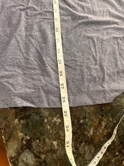 RHÔNE Reign Long Sleeve T in Midnight Heather. Anti Odor. SPF 50+. Raglan. EUC