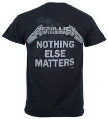 Metallica T Shirt Nothing Else Matters OFFICIAL Black S M L XL XXL New