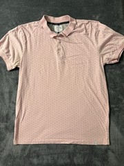 Lot of 6 Men’s Size Large Shirts T-shirt Polo Casual Button-Up Short Sleeve