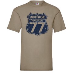 Vintage 1977 Nineteen Seventy Seven T-Shirt Birthday Gift