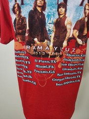 M.A.N.A Drama Y Luz 2012 Band Tour T-Shirt Red Men’s Size Medium