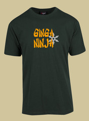 MEN WOMENS TEE TSHIRT UNISEX GINGER NINJA RED HAIR BLUEY AUSTRALIA FUNNY GIFT