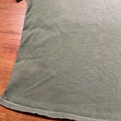 Rhude Oversized T Shirt Mens L Green Crop Boxy Relaxed Baggy Fit Fade Alt Street