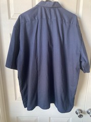 Dickies Meat Church Short Sleeve Button Down Work Shirt Mens Size XXL NWOT