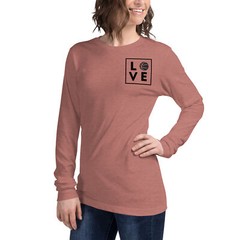 Love Basketball Warm-Up Unisex Long Sleeve Tee S,M,L,XL,2X