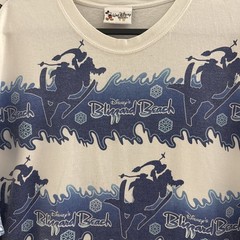 Disney Blizzard Beach AOP 2XL All Blue Colorway T-Shirt