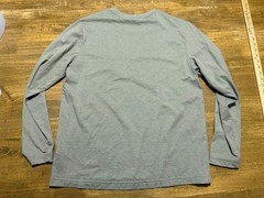 Athletic Works Shirt, Men’s Size Medium, Green, Long Sleeve, Crew Neck
